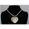 Image 1 : 127.94 CTW FRESHWATER CAPIZ PENDANT/MOTHER OF PEARL 24"