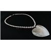 Image 2 : 127.94 CTW FRESHWATER CAPIZ PENDANT/MOTHER OF PEARL 24"