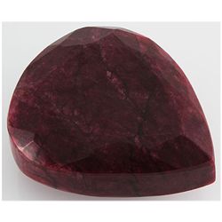 Ruby 2729.5ct Loose Gemstone 105x85mm Pear Cut