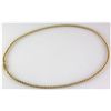 Image 2 : Pure Gold 16" 14k Gold-Yellow 2.5mm Hallow Rolo