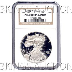 Certified Proof Silver Eagle PF69 2007