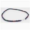 Image 2 : 174.63ctw Natural Multi-Color Rondelles Necklace