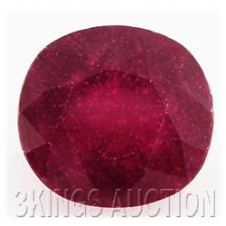 6.31ctw African Ruby Loose Gemstone