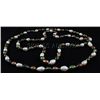 Image 2 : 441.32 CTW LONGSTRAND FRESHWATER PEARL 23" WHITE-GREEN-