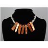 Image 1 : 228.22 CTW FRESHWATER CAPIZ PENDANT/MOTHER OF PEARL 24"