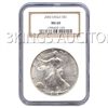 Image 1 : Certified Uncirculated Silver Eagle 2002 MS69