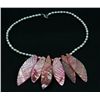 Image 2 : 184.60 CTW FRESHWATER CAPIZ PENDANT/MOTHER OF PEARL 24"