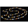 Image 2 : 442.98 CTW LONGSTRAND FRESHWATER PEARL 23" WHITE-BROWN-