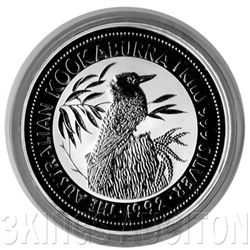 Australian Kookaburra Kilo Silver 1992