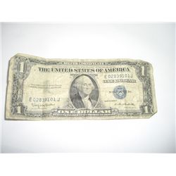 1935 SERIES H $1 SILVER CERTIFICATE *SERIAL #E02839101J*!!