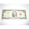 Image 1 : 1963 SERIES $2 RED SEAL NOTE *SERIAL #A02040747A*!!