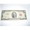Image 1 : 1953 SERIES A $2 RED SEAL NOTE *SERIAL #A59958967A*!!