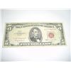 Image 1 : 1963 SERIES $5 RED SEAL NOTE *SERIAL # A19799658A*!!