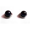 Image 1 : Natural 24.90 ctw Pearl Round Earrings .925 Sterling