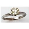 Image 1 : Diamond 1.13 ctw Solitaire 14k White Gold