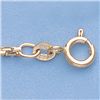 Image 1 : Genuine 16" 14k  Gold-Yellow 1.9mm 8 Sided Box Chain