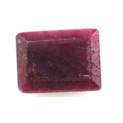 Natural 44.48ctw Ruby Emerald Cut Stone