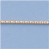 Image 2 : Genuine 16" 14k  Gold-Yellow  1.6mm Rd Popcorn Chain 4g