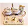Image 1 : Limoges vanity set including platter