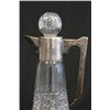 Image 2 : Etched & cut glass claret jug