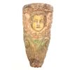 Image 5 : Wood carved figural bracket & resin Ram Head