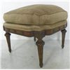 Image 3 : French style walnut foot stool