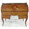 Image 1 : 19th c. cylinder roll parquetry inlaid desk