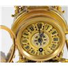 Image 3 : French bronze enamel & figural clock set