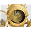 Image 5 : French bronze enamel & figural clock set