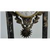 Image 4 : 3 piece bronze & marble clock set