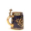 Image 4 : 19th c. Dresden porcelain stein