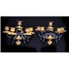 Image 2 : Pair Rococo dore & bronze candelabrum