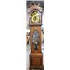 Image 1 : 19th-early 20th c. English inlaid mahogany Grandfather clock