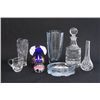 Image 1 : Lot of 8 glass items some Lenox & Atlantis