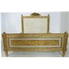 Image 2 : Carved gilded bed