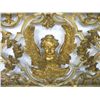 Image 2 : Figural carved gilt headboard