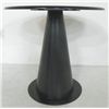 Image 2 : Granite top table with metal cone base
