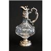 Image 1 : 19th c. silver & crystal claret jug "Hazorfim"