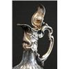 Image 3 : 19th c. silver & crystal claret jug "Hazorfim"