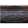 Image 6 : Chinese 19th c. Carved opium bed