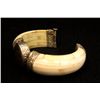 Image 3 : Bone & agate stone bangle bracelet