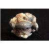 Image 10 : 4 carved bone Netsuke "Men" artist signed