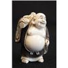 Image 4 : 4 carved bone Netsuke "Men" artist signed