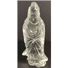 Image 2 : 19th c. crystal Guan Yin
