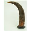 Image 1 : Horn carving depicting "Figures" on Zitan stand