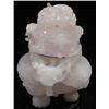 Image 1 : Carved rose quartz censer on stand