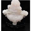 Image 2 : Carved rose quartz censer on stand