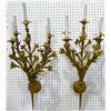Image 1 : Pair 19th c. dore bronze French sconces
