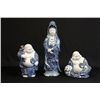 Image 1 : 3 Chinese porcelain figures all signed