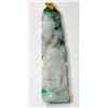 Image 2 : Chinese jadeite pendant with 18kt mounting